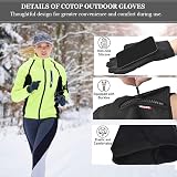 COTOP Winter Warm Gloves Men Women Touchscreen Windproof Water Resistant XL view 5