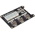 Alchitry Io Element Board Four 7- Seg Expansion Board with 5 Momentary Push Buttons, 24 Basic LEDs and 24 DIP switches