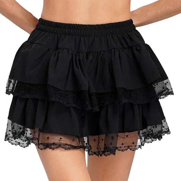 EleVen By Venus Williams Women’s Hummingbird Flutter Skirt – 4-Way Stretch Tennis Skirt With Ruffle Hem - View #10