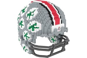 FOCO Unisex NCAA College 3D BRXLZ Puzzle Replica Helmet Set