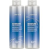 Joico Moisture Recovery Moisturizing Shampoo & Conditioner Set | Replenish Loss Moisture | For Thick & Coarse & Dry Hair