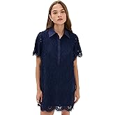 English Factory Women's Navy Mini Dress
