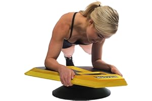 STEALTH FITNESS Stealth Core Deluxe Trainer - Turn Fitness Into a Fun Game - Get Strong Sexy Abs and Lean Core Playing Games On Your Phone; Free iOS/Android App; 4 Free Mobile Games Included; Dynamic Abs & Core Training; Only 3 Minutes a Day