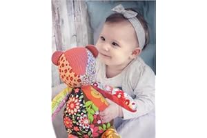 IDORAVAN 10 PCS Memory Bear Template Ruler Set Acrylic Memory Bear Patterns for Sewing with Instructions Memory Bear Pattern Quilting Rulers and Templates for Beginner Home Sewing Art Craft (10in)