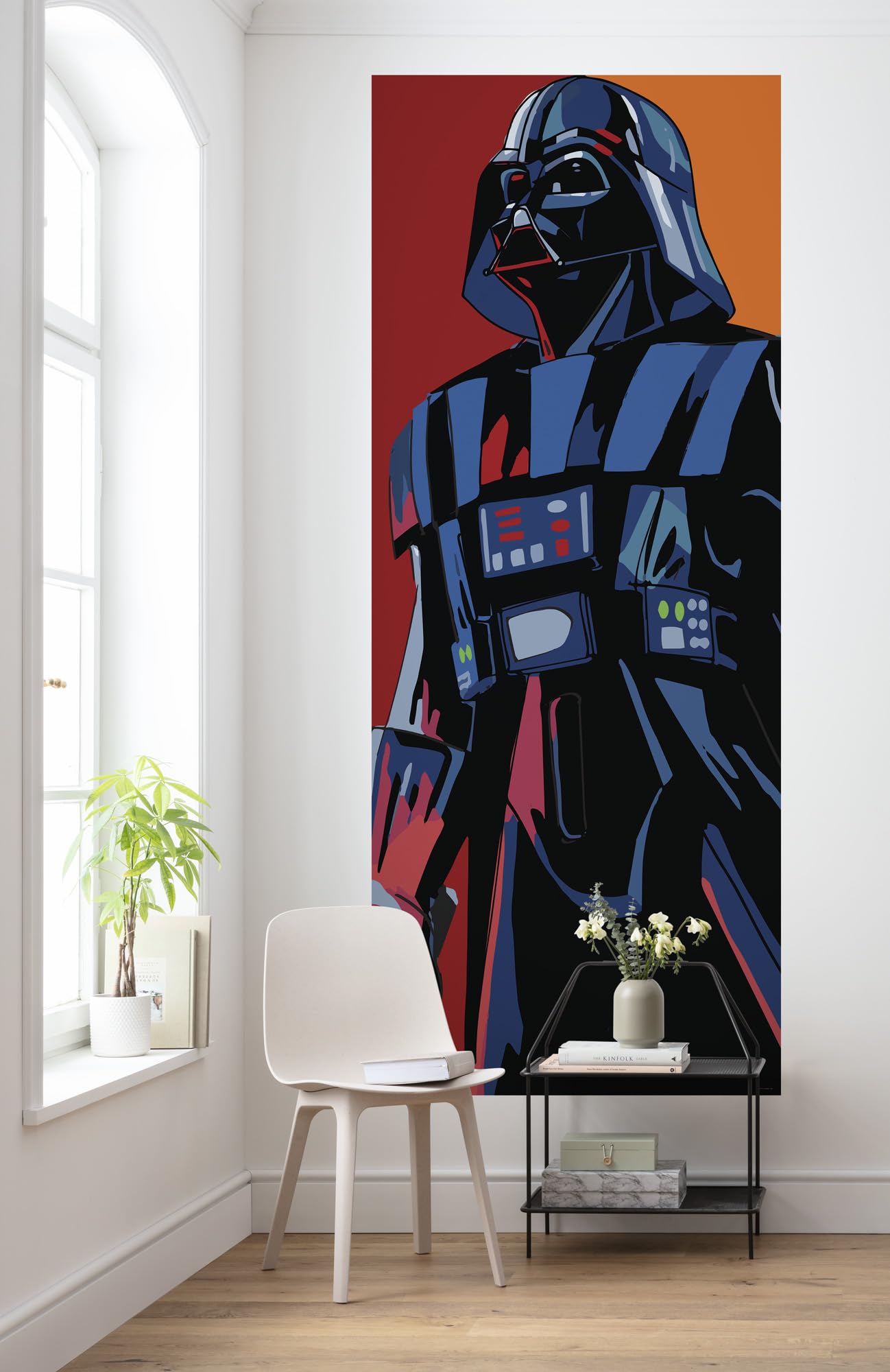 Komar Star Wars Non-Woven Photo Wallpaper - Cyberart by Vader - Size 100 x 250 cm - Children's Bedroom Wallpaper