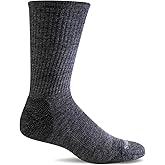 Sockwell Men's Montrose II Crew Sock, Charcoal - M/L