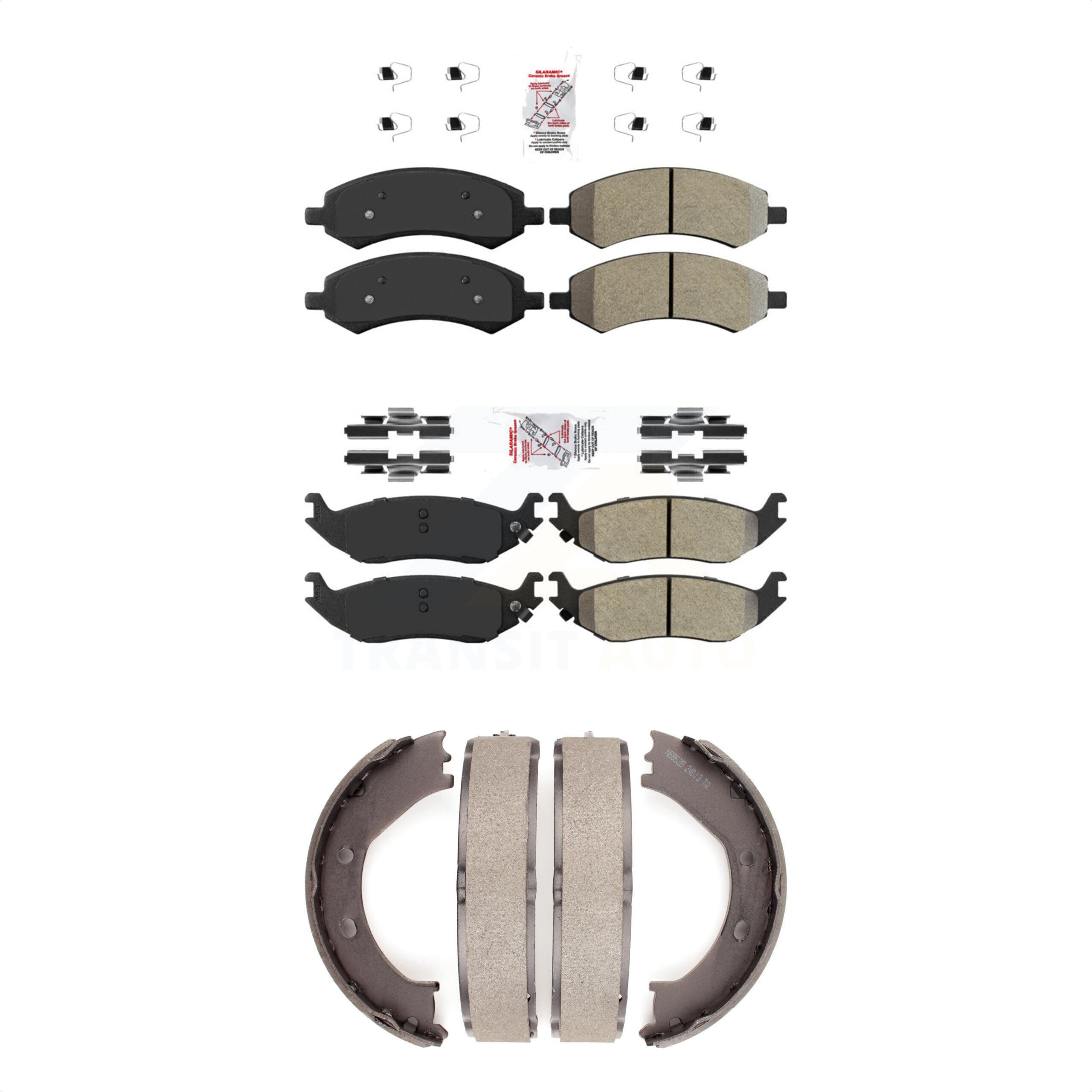 Transit Auto Front Rear Semi-Metallic Disc Brake