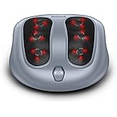Nekteck Foot Massager with Heat, Shiatsu Heated Electric Kneading Foot Massager Machine for Plantar Fasciitis, Built-in Infra