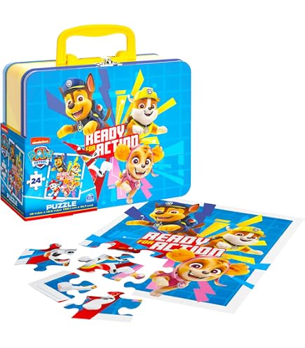 Ravensburger Paw Patrol Christmas Giant Puzzle 24 Pezzi per Bambini da 3+ Anni - 3168