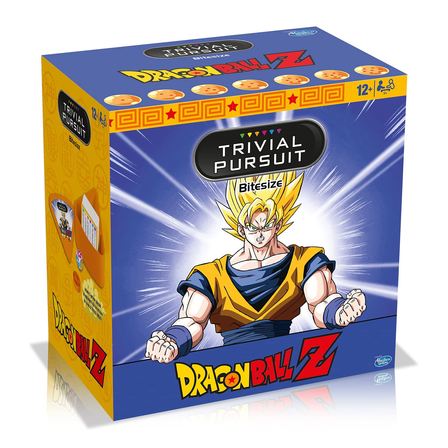 Winning Moves - Trivial Pursuit Bitesize - Dragon Ball Z - Board Game - 12+ Years - Italian