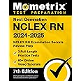 Next Generation NCLEX RN 2024-2025: 3 Full-Length Practice Tests, 60+ Online Video Tutorials, NCLEX RN Examination Secrets Review Prep: [7th Edition]