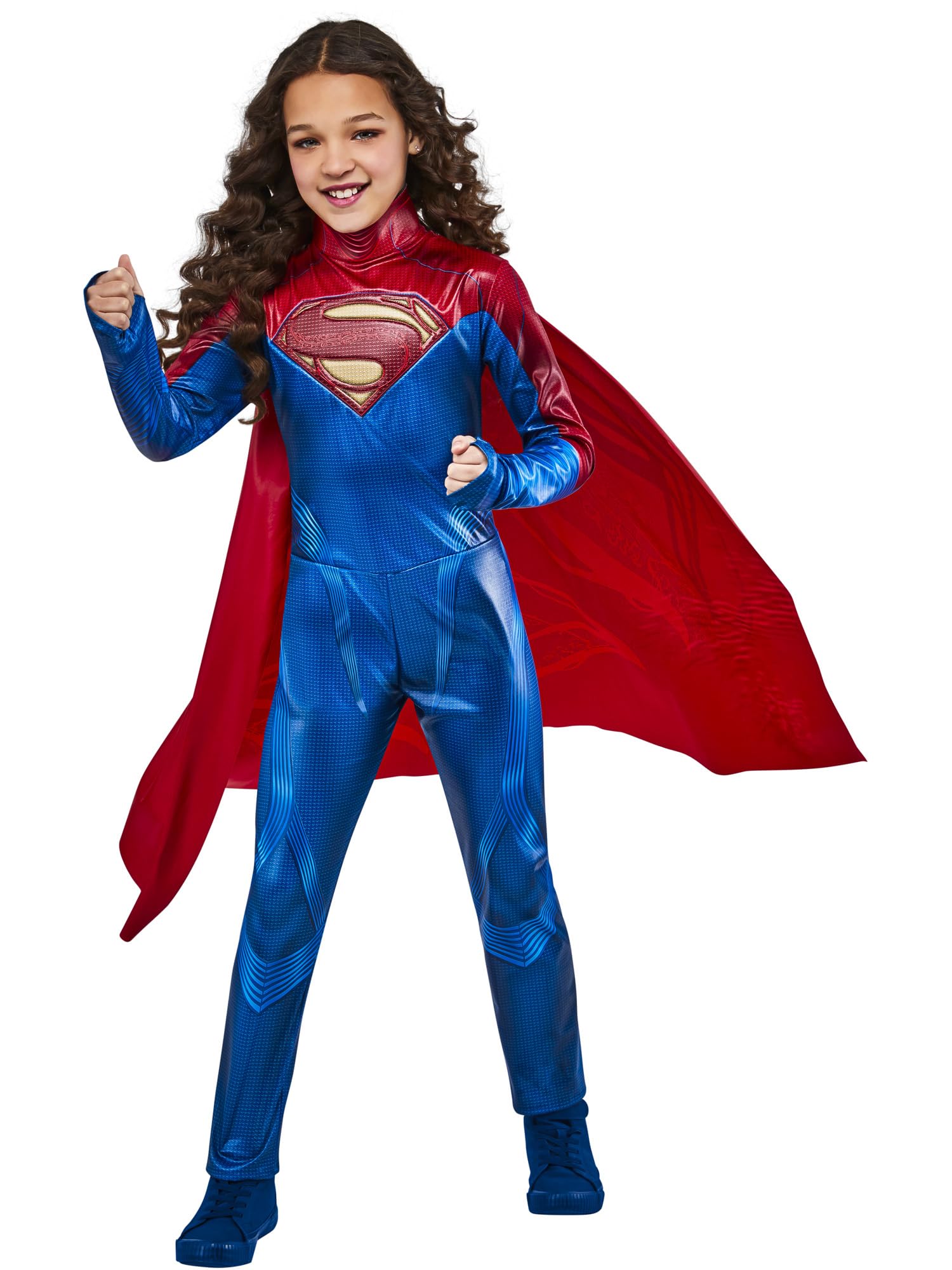 Rubies Official DC Comics Flash The Movie Supergirl Costume, Kids Fancy Dress, Extra Small, 5-6 Years Halloween
