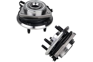 KUSATEC 513270 Front 2PCS Wheel Bearing and Hub Assembly Compatible with Jeep Liberty 2008 2009 2010 2011 2012, Dodge Nitro 2007-2011, 5 Lug w/ABS