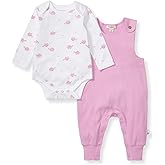 Burt's Bees Baby Unisex Bodysuit and Pant Set, 100% Organic Cotton