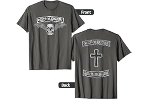 Ozzy Osbourne – Birmingham Biker Skull T-Shirt