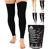 Mojo 20-30mmHg Compression Thigh-High Sleeves for Men & Women – Varicose Vein Relief, Swelling, Circulation & Recovery