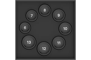 RENPHO Lynx Smart Ring-Sizing Kit, Size Before You Buy(Tar Black, Size 6-13)