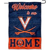 Virginia Cavaliers Welcome To Our Home Double Sided Garden Yard Flag