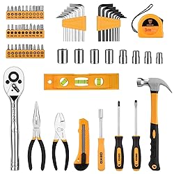 DEKOPRO 65 Pieces Tool Set General Household Hand