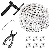 Bike Chain Kit, Single/6/7/8/9/10/11/12 Speed