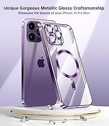 Waldeng for iPhone 14 Pro Max Case with Integrated