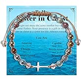 72ore Christian Bracelets Sister In Christ Gifts for Women Sister In Christ Bracelet Cross Baptism Faith Jewelry Inspirational Gifts for Women Trendy