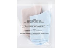 iMailer - 100 Count - 6" x 9" Small Clear Poly Bags with Suffocation Warning Self Seal 1.6 Mil for Clothing, Bakery, Gifts - Resealable Adhesive, Not Strong