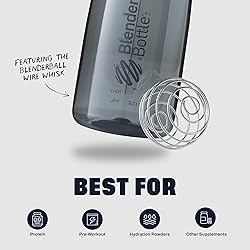 BlenderBottle SportMixer Shaker Bottle Perfect for
