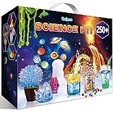 PATIFEED 250 Experiments Kits for Kids, Science S.T.E.M Toys for Boys Girls Gifts Ideas Birthday Christmas, Erupting Volcano,