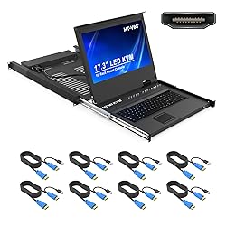 MT-VIKI® Rack Mount KVM HDMI with 17.3'' LCD
