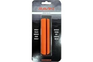 Ravin R141 Lighted Nock Extinguisher & Arrow Puller - Comfortable Grip Design for Target Arrows and Lighted Nocks - Compact Orange Storage Tool