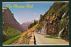Weeping Wall on Going-To-The-Sun Road Glacier