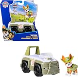Paw Patrol Tracker Jungle Rescue Vehicle Toy Truck with Action Figure