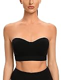 Gnowann Strapless Bras for Women Non-Slip Silicone