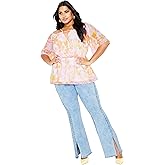 City Chic Women's Plus Size Top - Adelina Print