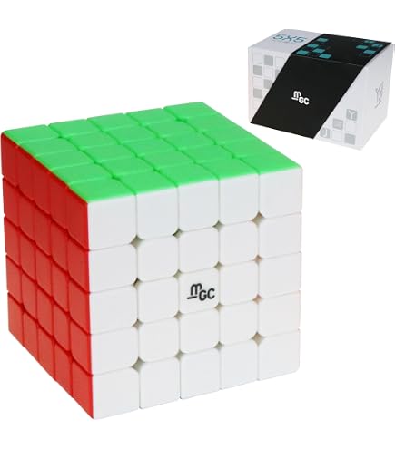 GAN 562 M UV 5x5 – Cube Magnétique Sans Autocollant, Noyau Magnétique 112 Directions