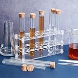 OLYCraft 18-Well Acrylic Test Tube Rack 18 Sockets 10ml 17mm Dia Holder view 4
