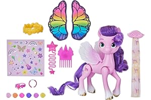 HASBRO My Little Pony Toys Princess Pipp Petals Style of The Day, 5-Inch Hair Styling Dolls, Toys for 5 Year Old Girls and Boys