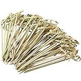 Nuogo 1000 Pcs Bamboo Cocktail Picks 4.13 Inch
