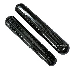 Amazing Gemstone Black Agate Crystal Wand Massage