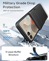 ATATOO for Motorola Razr 2025 Case Wallet, Built-in