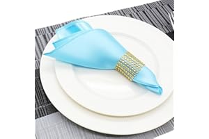 Table Decor Cloth Napkins Table Napkin Square Satin Fabric Pocket Handkerchief Cloth for Wedding Decoration Event Party Hotel