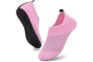 ANLUKE Womens Mens Water Shoes Barefoot Quick-Dry Aqua Socks for Beach Swim Surf Water Sport
