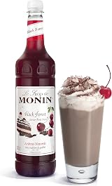 MONIN Black Forest Syrup 1L Brand Premium Chocolate Cherry Flavor view 2