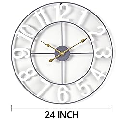 Sorbus Large Wall Clock for Living Room Decor