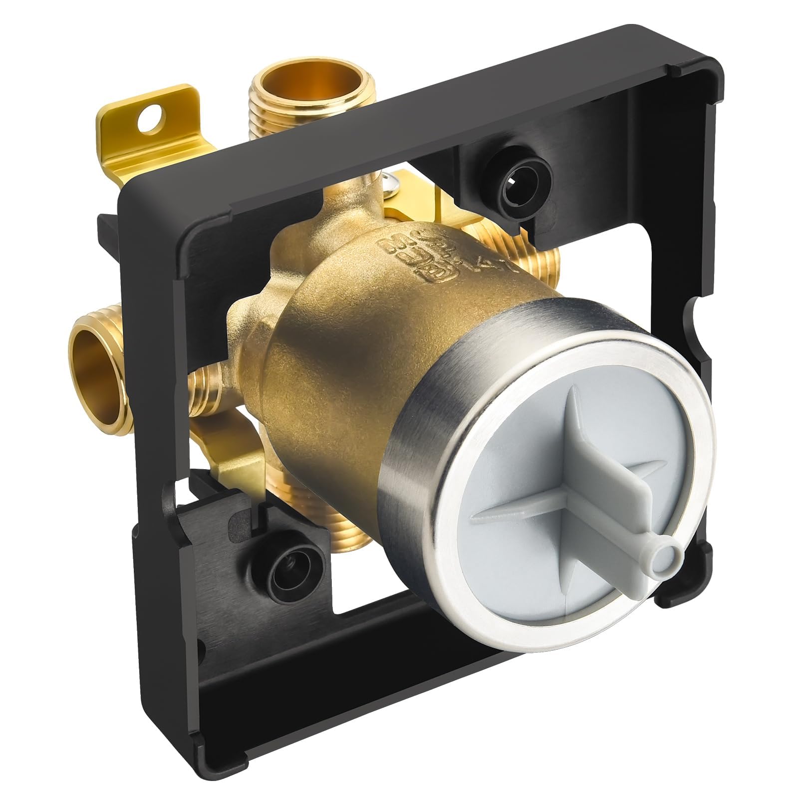 Photo 1 of Tub and Shower Valve Body for D Shower Faucet, Works with D 13, 14, 17 or 17T Series Single-Function or Dual-Functions Shower Valve Trim Kits, Brass Construction