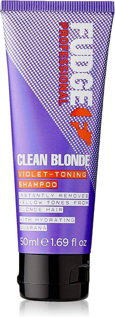Fudge Professional Purple Toning Shampoo Original Clean Blonde 50 ml