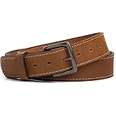 Main Street Forge The Outrider Belt | Made in USA | Tan Full Grain Leather Belt for Men | Men's Belt