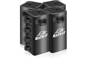Hatway Canopy Water Weight Bag,220 LBS Water Tent Weights Set of 4 Leg Weights for Pop Up CanopyGazebo,Canopies,Tent-4 * 25L-Black