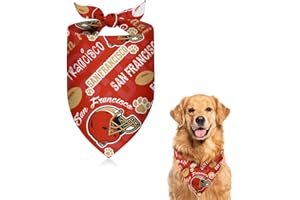 SINGLORY Pet Reversible Dog Bandana Gifts for Dogs Cats Cotton Triangle Bid Scarf for Puppy Small Dog